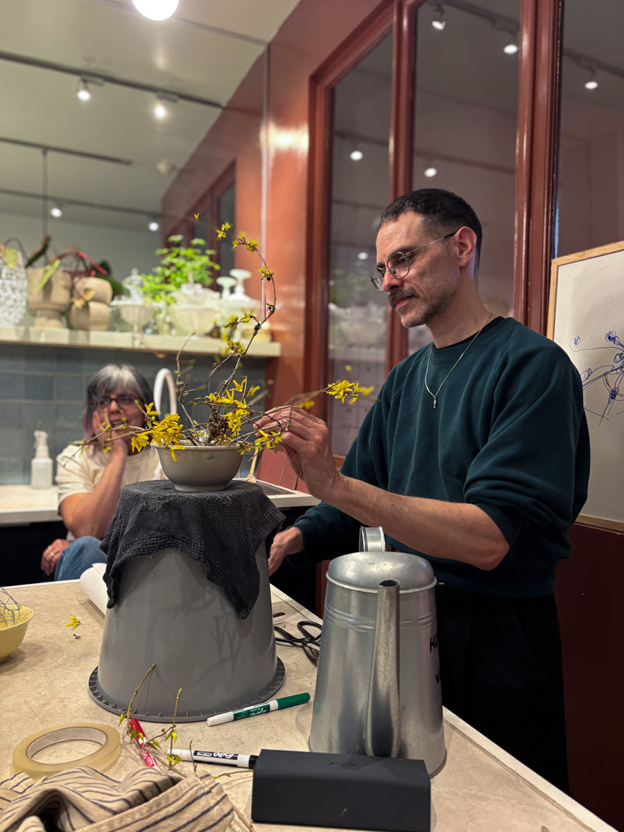 Atelier arrangement automnal x Marc Sardi