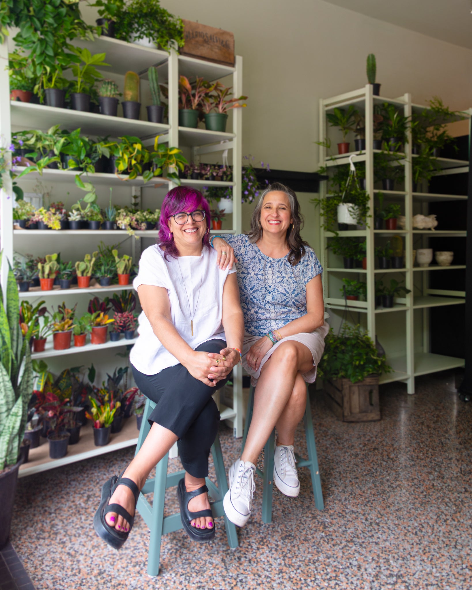 Isabelle et Delphine, propriétaires de Hortense et Violette