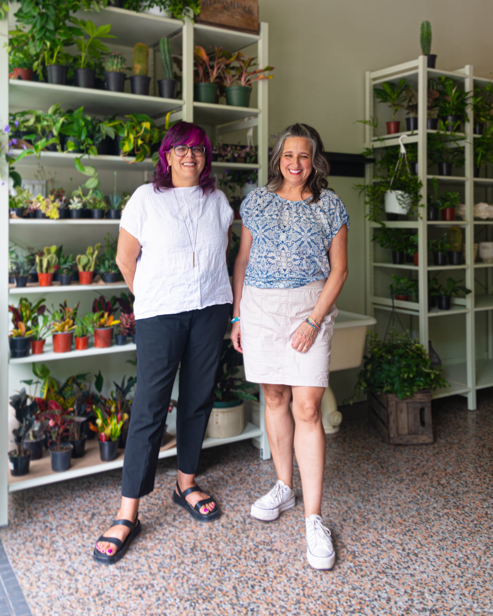 Isabelle et Delphine, propriétaires de Hortense et Violette